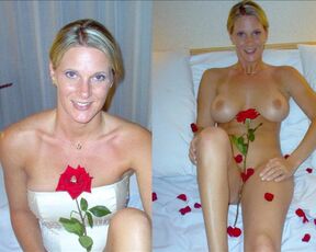 Dressed undressed Brides Slideshow #3