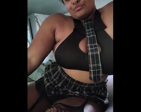 School Girl Bouncing Titties