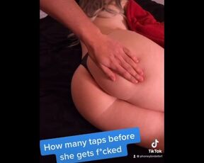 Tiktok: how many Taps Challenge Porn Version