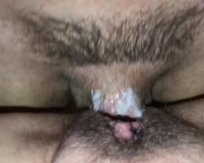 Tight Hairy Pussy Creampie MILF Female POV