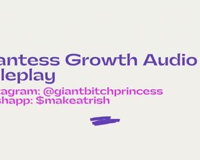 (AUDIO ONLY!) Giantess Growth Erotic Audio ASMR Roleplay