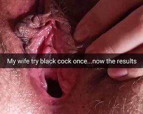 My wife try first time BBC cock and this happen.-Milky Mari