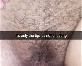 Its not cheating, he just rub my clit with a tip -Milky Mari