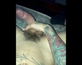 beautiful tattooed boy masturbating until he cum