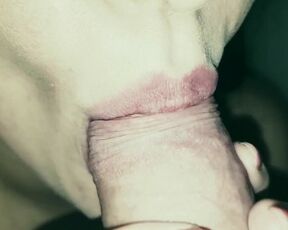 Close-up cum BLOWJOB from RUSSIAN SLUT. REAL HOMEMADE