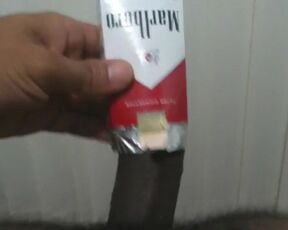 I fuck a Marlboro pack