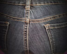 JuicyDream - My new jeans and the first piss wash - (2) - Pissed on by my husband