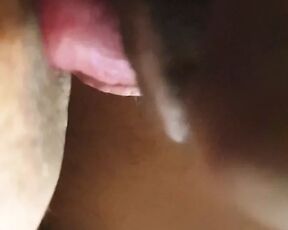 Sucking my wife's breast