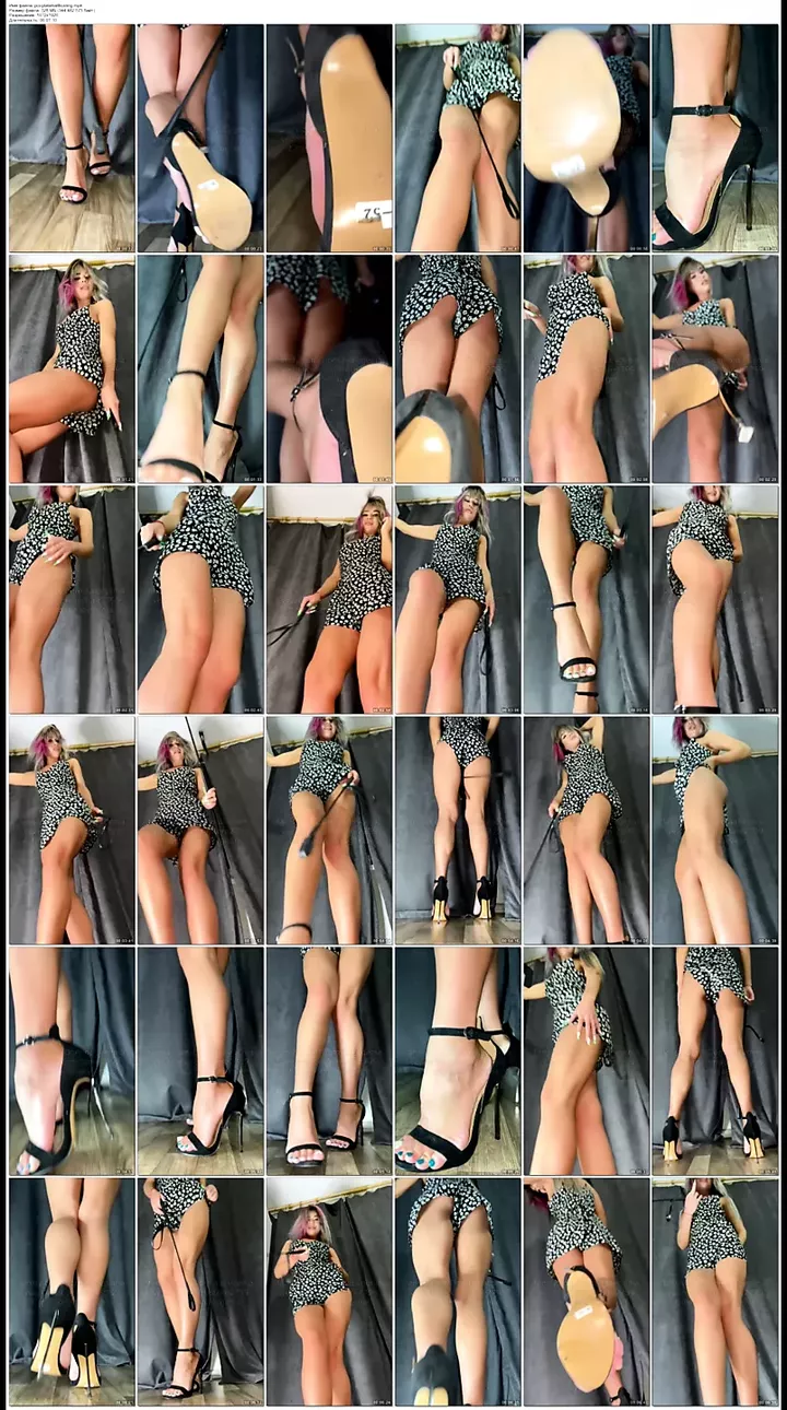 Domina Evgenia - Put your balls under my heel