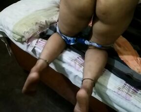 Real homemade Desi full hard anal doggy position.