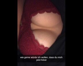 Shy German student wants to fuck Best Friend on Snapchat