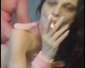 Another insane tight gripping pussy smoke sesh with the milf goddess of delight