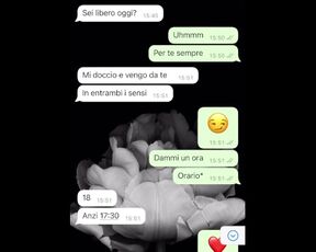 Chat con quella TR*IA della mia scopamica