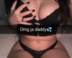 18 year old slutty cheats on her boyfriend on Snapchat/ Cuckold/ Sexting/Cheating