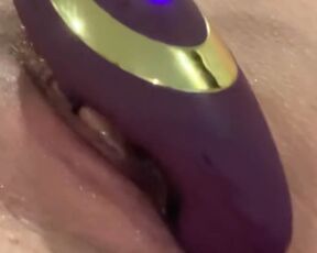 Close up orgasm