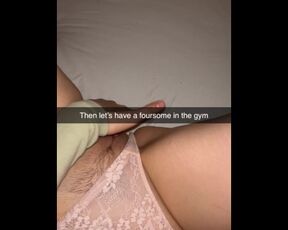 Cheerleader wants to fuck Classmate in Public Snapchat