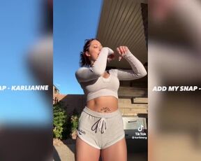 HOT TEEN SUCKING DICK VIRAL TIKTOK - KARLI MERGENTHALER