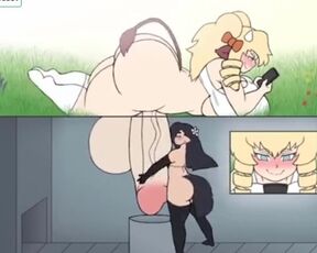 Futanari Milking On The Farm Hentai Animated 60Fps