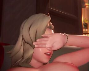 Hot sex with Mercy from Overwatch