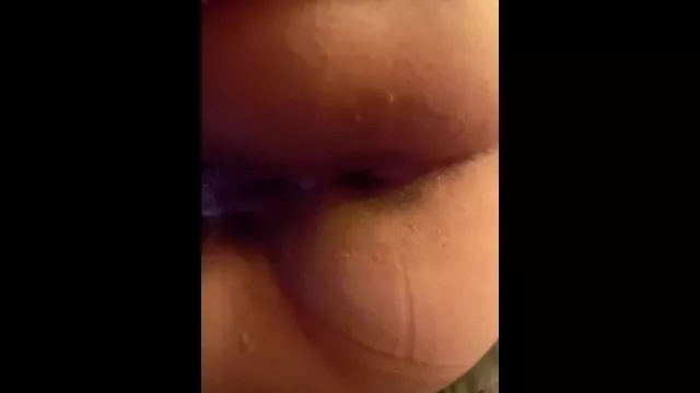 Girlfriend Gets Creampied With a Rose Plug in her Butthole! Slow Motion - POV